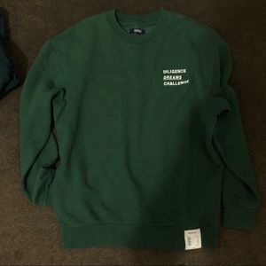 Green hipster sweatshirt